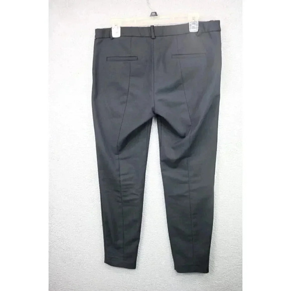 Zara Woman Black Dress Pants-Size Large-Skinny-Side Zip - Picture 5 of 7